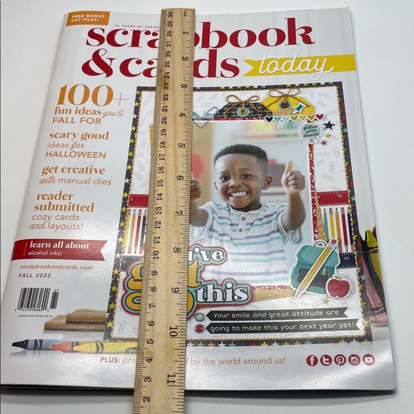 Scrapbook & Cards Today Magazine Issue Fall 2022 - Picture 8 of 8